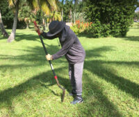 Louis’ hands-on training in turf management at UF/IFAS.