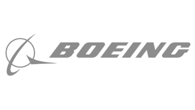 Boeing logo.